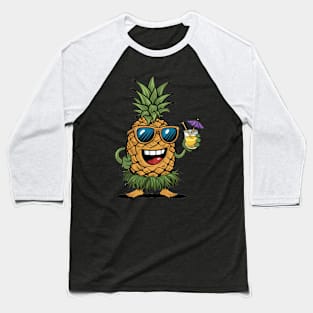 Cool Pineapple Baseball T-Shirt